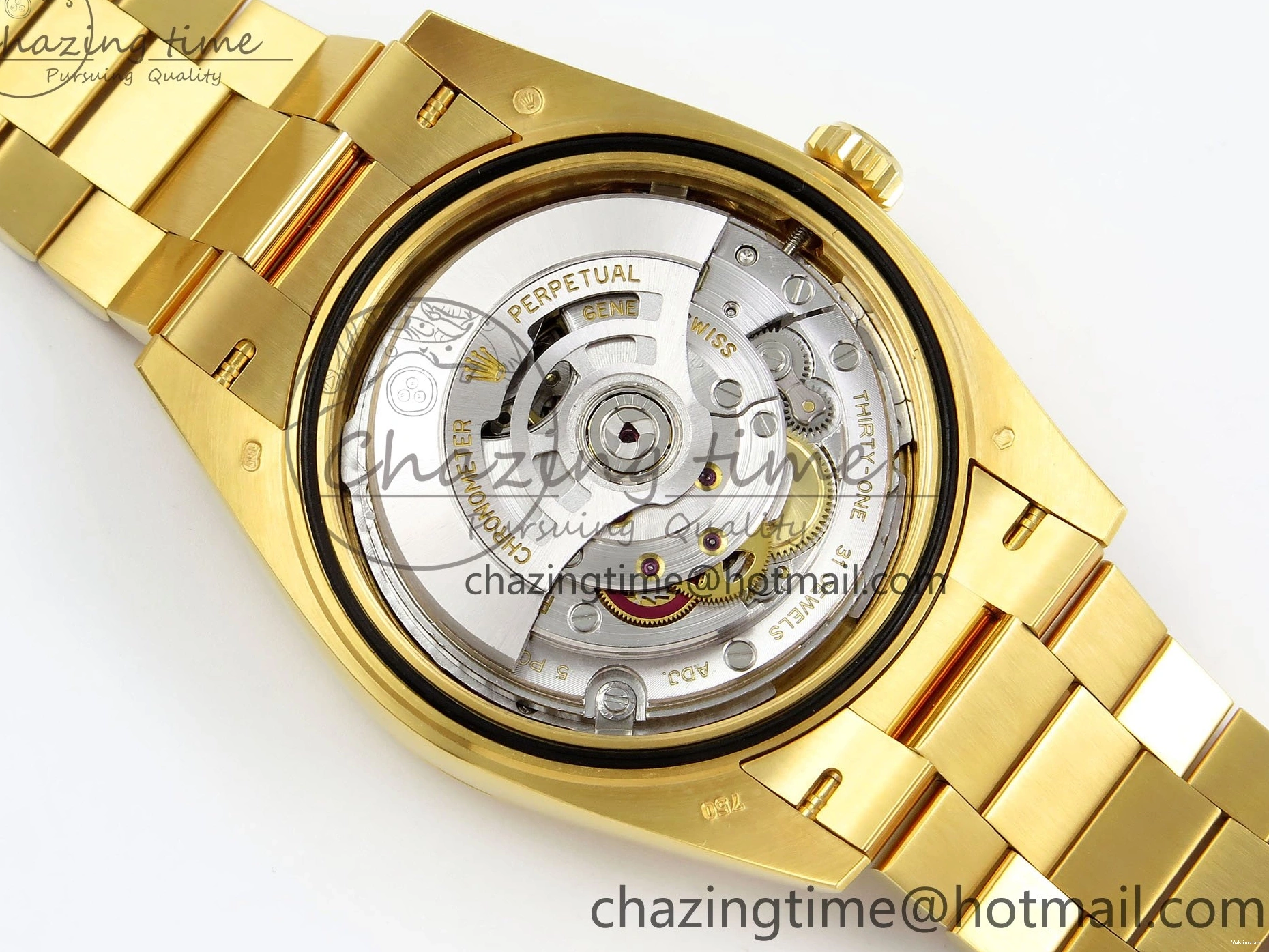 Day on 228238 ARF VR3255 Silver President Bracelet 40 YG Dial Edition Date 1:1 Best Roman 0406